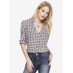 Express Black & White Checkered Portifino